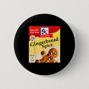 Gingerbread Sce Condiment Sce Costumes Group Match 2 Inch Round Button