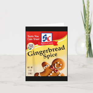 Gingerbread Sce Condiment Sce Costumes Group Match Card