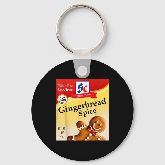 Gingerbread Sce Condiment Sce Costumes Group Match Keychain (Front)