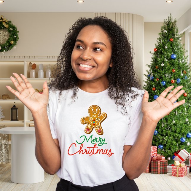 Gingerbread Shirt | Merry Christmas T-Shirt (Creator Uploaded)