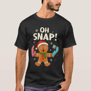 Gingerbread Six Seven 67 Bruh 6 7 Christmas Girl B T-Shirt