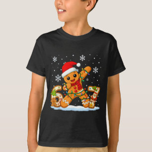 Gingerbread Six Seven 67 Meme 6 7 Funny Christmas T-Shirt