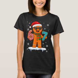 Gingerbread Six Seven 67 Meme 6 7 Funny Christmas T-Shirt