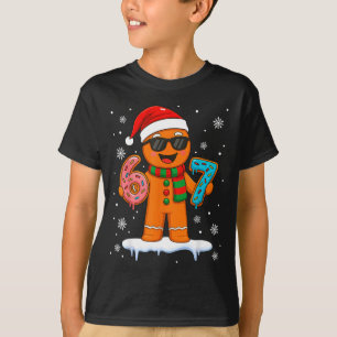 Gingerbread Six Seven 67 Meme 6 7 Funny Christmas T-Shirt