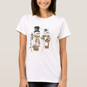Gingerbread Snowmen T-shirts and Gifts