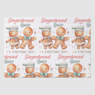 Gingerbread Spice and Everything Nice Tissue Paper