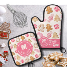Gingerbread & Sugarplum Monogram