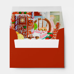 GINGERBREAD SURPRISE A6 Envelope II (4x6 cards)