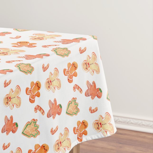 Gingerbread Tablecloth (In Situ)