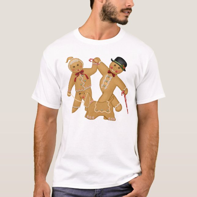 Gingerbread Trio T-Shirt (Front)