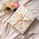 Gingerbread Unique Christmas Gift Wrapping Paper<br><div class="desc">Elevate your holiday gift-giving with our enchanting Gingerbread Cookie Snowflake and Beige Bow Christmas Wrapping Paper! 🎁✨ Infused with the sweetness of gingerbread cookies and adorned with delicate snowflakes, this wrapping paper brings a warm and festive touch to your presents. The elegant beige bows add a sophisticated flair, creating a...</div>