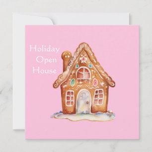 Gingerbread Wishes Invitation