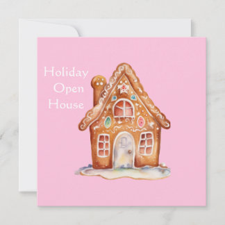 Gingerbread Wishes Invitation