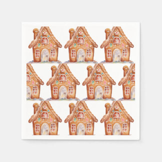 Gingerbread Wishes Napkin