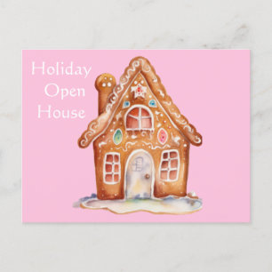Gingerbread Wishes Postcard