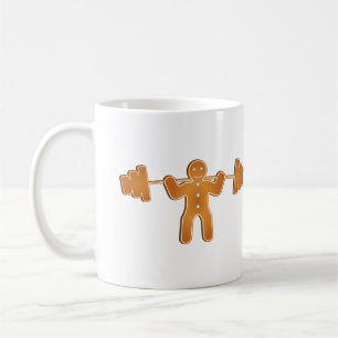 Gingerbread workout coffee mug
