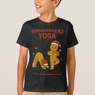 Gingerbread Yoga – Fun Holiday “find Your Inner Do T-Shirt