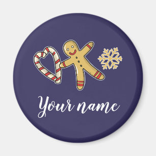 Gingerbreadman Love Magnet