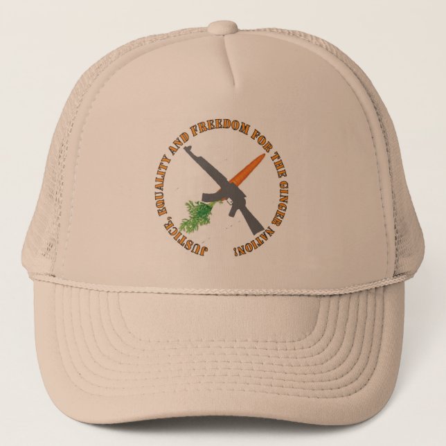 ¡Gingerista! Trucker Hat (Front)