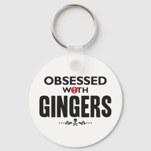 Gingers Obsessed Keychain