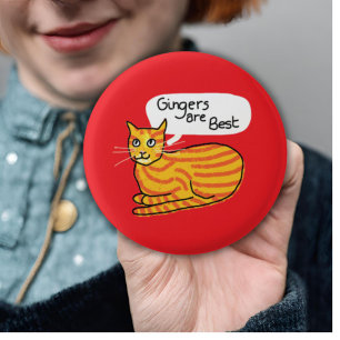 Gingers sont les meilleurs badges ginger amoureux 