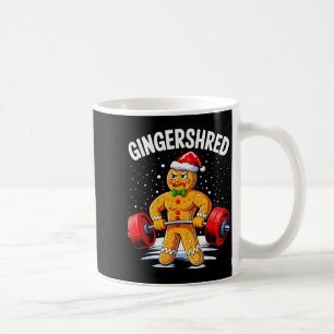 Gingershred Funny Gingerbread Man Gym Bodybuilding Coffee Mug