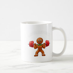 Gingershred Funny Gingerbread Man Gym Bodybuilding Coffee Mug