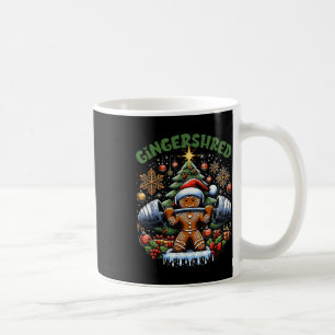 Gingershred Funny Gingerbread Man Gym Bodybuilding Coffee Mug