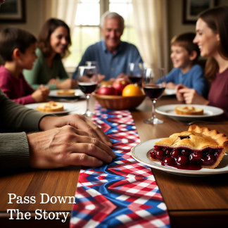 Gingham and Glory Long Table Runner