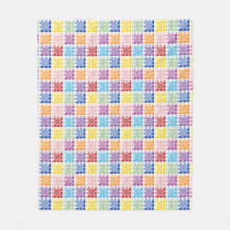 Gingham Bible verses about children babies Fleece Blanket