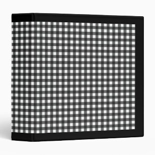 Gingham Binder