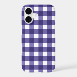 Gingham bleu marine