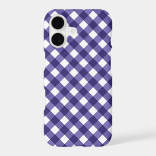 Gingham bleu marine