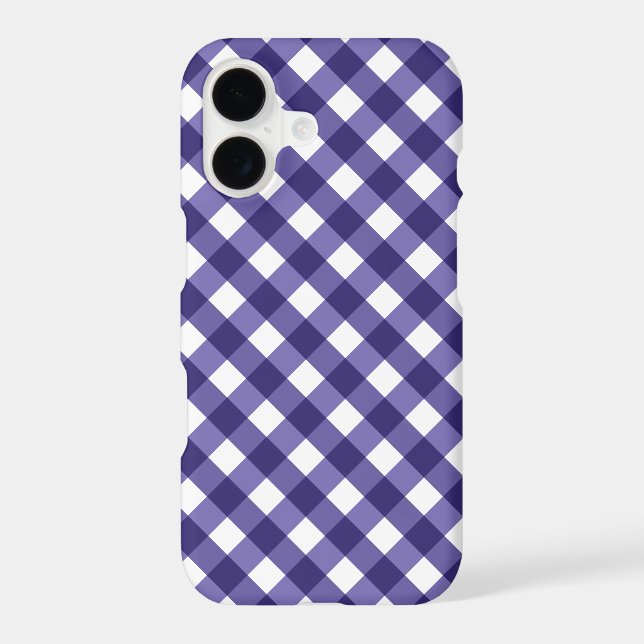 Gingham bleu marine (Verso)