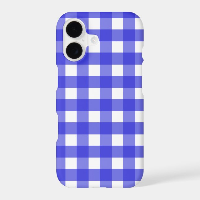 Gingham bleu royal (Verso)