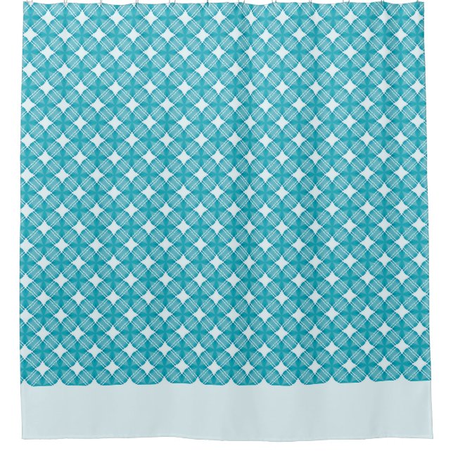 Gingham blue and white (Front)