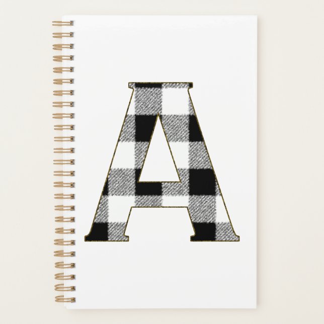 Gingham Check A Planner (Front)
