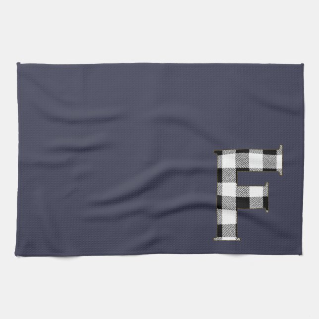 Gingham Check F Kitchen Towel (Horizontal)