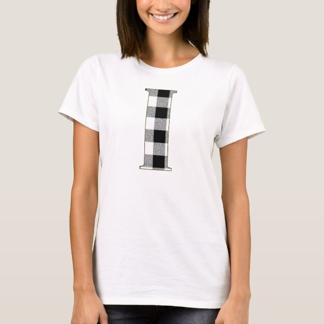 Gingham Check I T-Shirt (Front)