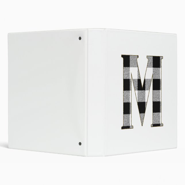 Gingham Check M Binder (Background)