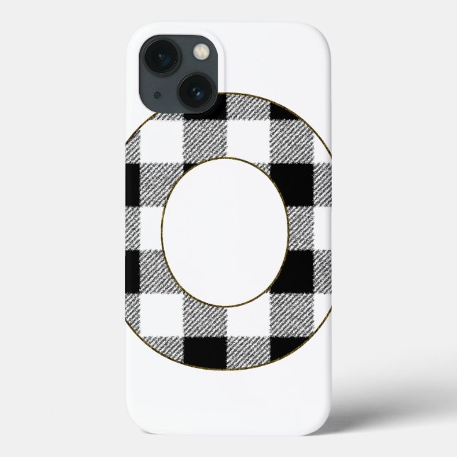 Gingham Check O Case-Mate iPhone Case (Back)
