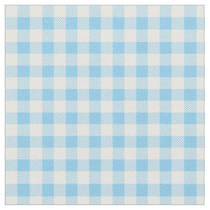 Gingham Check Print Fabric