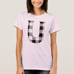 Gingham Check U T-Shirt