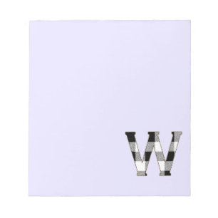 Gingham Check W Notepad