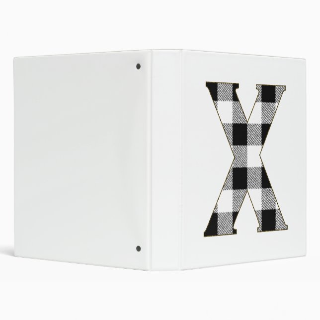Gingham Check X Binder (Background)
