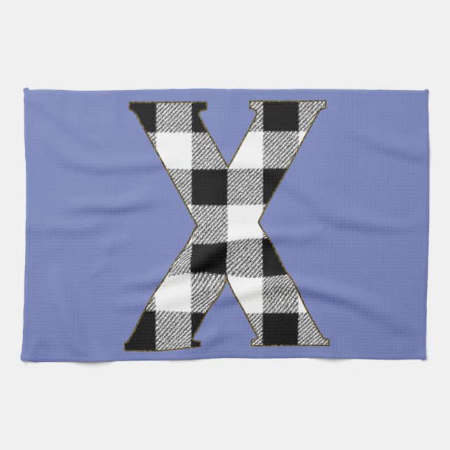 Gingham Check X Kitchen Towel (Horizontal)