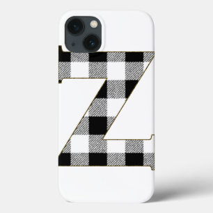 Gingham Check Z iPhone 13 Case