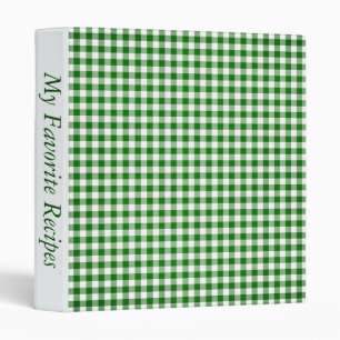Gingham Dreams Recipe Album Binder