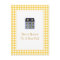 Gingham Home Moving Postcard
