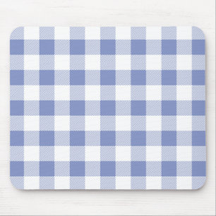 gingham mouse pad